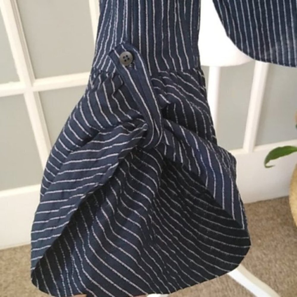 Farrow Navy Bell Sleeve Top From Need Supply - Picture 11 of 13